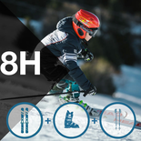 Ensemble de ski- 6-12 ans 8 h