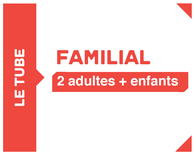 Abonnement Glissades - Familial  2 adultes + tous les enfants