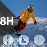 Ensemble de ski- 60 ans et + 8h