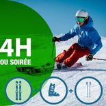 Ski set - 13-23 years 4 hours block or 4pm to 9:30pm
