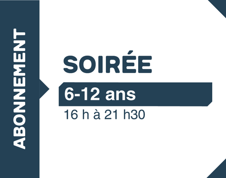 Abonnement ski de soirée - 6-12 ans
