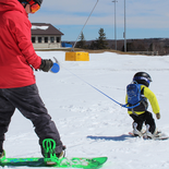 Added snowboard Harness