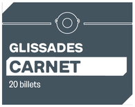 Carnet de billets - 20 billets glissades