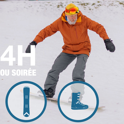 Snowboard set - 60 years and over 4 hours