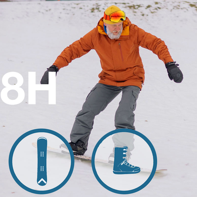 Snowboard set - 60 years and over