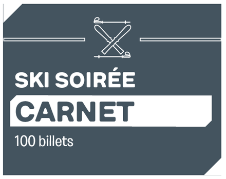 Carnet de billets - Soirée - 100 billets
