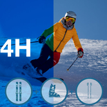 Ensemble de ski- 60 ans et + 4h Intermédiaire