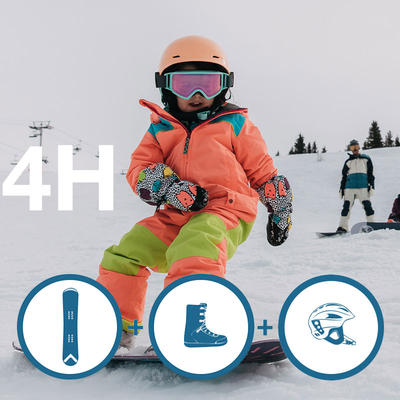 Ensemble de planche à neige - 5 ans et moins 4 h ou 16h à 21h30