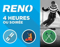 Ensemble de ski - 60 ans et + / 4h ou 16h à 21h30