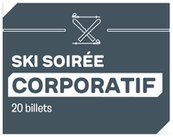 Carnet corporatif - Soirée - 20 billets