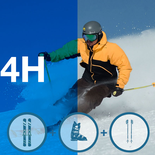 Ensemble de ski- 18-59 ans 4 h Intermédiaire