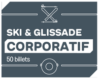 Carnet corporatif - Combo 50 billets ski et glissades