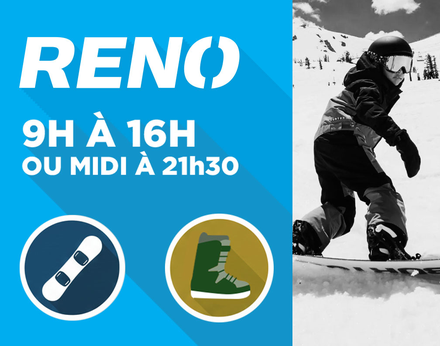 Snowboard set - 6-12 years old 9am to 4pm or 12pm to 9:30pm