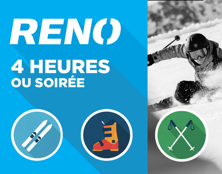 Ski set-24-59 years / 4 hours or 4pm to 9:30pm