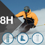 Ensemble de ski- 18-59 ans 8 h