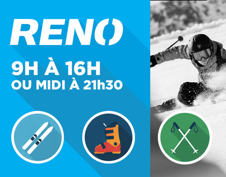 Ski set - 24-59 years / 9am to 4pm or 12pm to 9:30pm