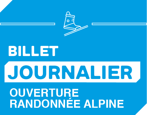 Billet ski - Ouverture - Rando alpine