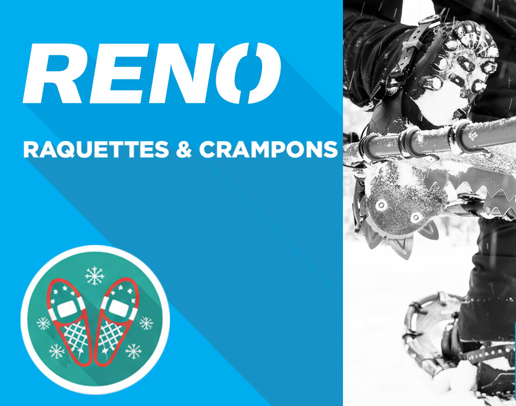 Snowshoes or cleats rental